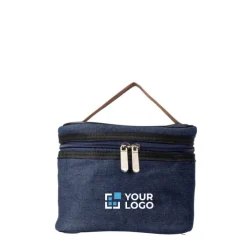 Gift Campaign Borsa frigo con interno in PEVA ed esterno in denim con manico in PU></noscript> Borse Termiche