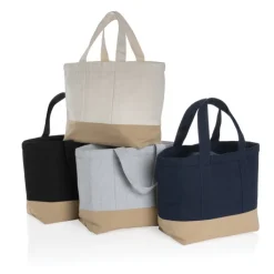 Gift Campaign Borsa frigo con logo piccola pieghevole 8 lattine EcoTrace Raw> Borse Termiche
