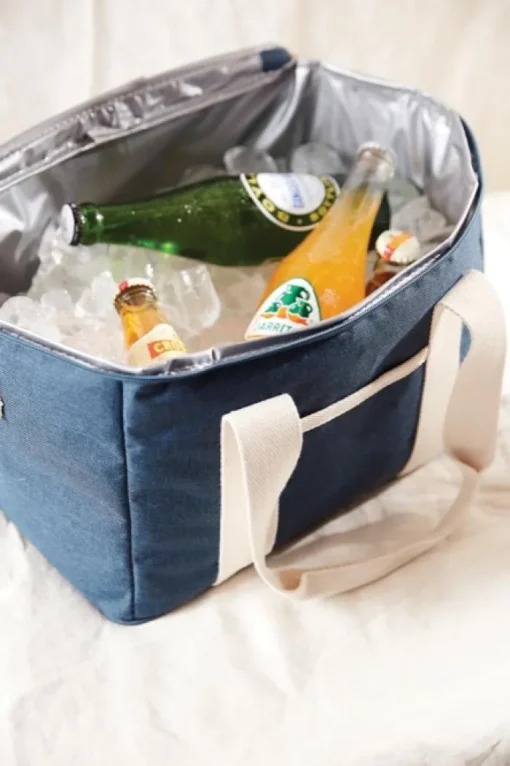 Gift Campaign Borsa frigo con logo tasca esterna doppio manico tracolla City Jasper> Borse Termiche