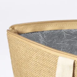 Gift Campaign Borsa frigo in cotone con zip manici rinforzati finiture cucite Juco> Borse Termiche