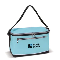 Gift Campaign Borsa frigo in poliestere con tracolla regolabile e tasca frontale></noscript> Borse Termiche