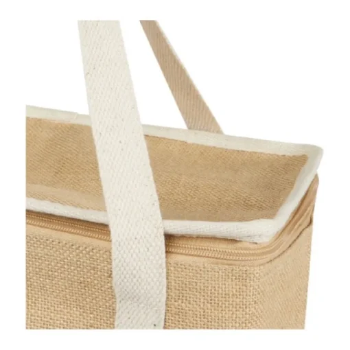 Gift Campaign Borsa frigo in robusta juta laminata 300g/m2 con manici in cotone 19l> Borse Termiche|Borse In Juta