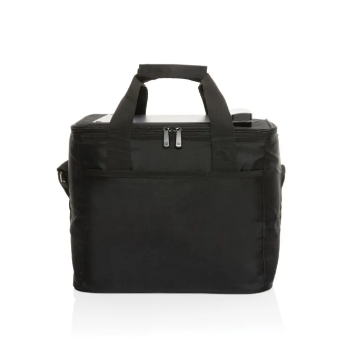 Gift Campaign Borsa frigo in RPET con pannello solare e capacità fino a 24 lattine> Borse Termiche