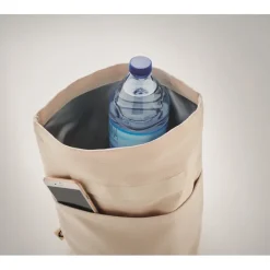 Gift Campaign Borsa frigo personalizzata cotone riciclato chiusura a gancio RollTop></noscript> Borse Termiche