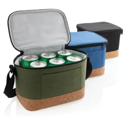 Gift Campaign Borsa frigo personalizzata base in sughero 6 lattine Exclusive Small></noscript> Borse Termiche