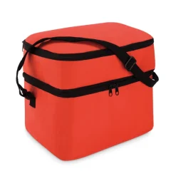 Gift Campaign Borsa frigo personalizzata doppio scomparto zip e tracolla Freeze></noscript> Borse Termiche