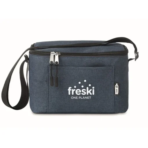 Gift Campaign Borsa frigo promozionale isolante tasca frontale 6 lattine rPET> Borse Termiche