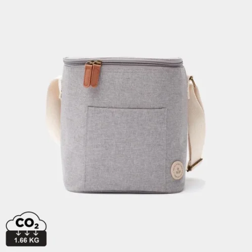 Gift Campaign Borsa frigo pubblicitaria piccola riciclata tasca frontale Jasper> Borse Termiche