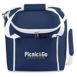 Gift Campaign Borsa frigo pubblicitaria grande per bottiglie tasca interna Highland> Borse Termiche