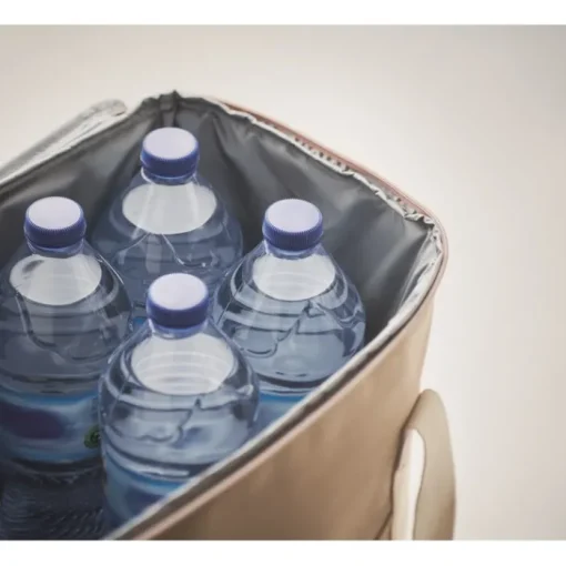 Gift Campaign Borsa frigo pubblicitaria grande tracolla in cotone Canvas Large> Borse Termiche