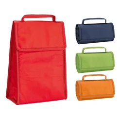 Gift Campaign Borsa frigo richiudibile TNT con manico corto chiusura velcro Break></noscript> Borse Termiche