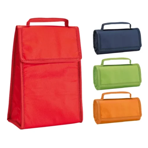Gift Campaign Borsa frigo richiudibile TNT con manico corto chiusura velcro Break> Borse Termiche