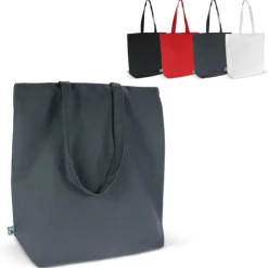 Gift Campaign Borsa in cotone Fairtrade da 270g/m2 che supporta un peso max di 12 kg></noscript> Shopper In Cotone Personalizzate