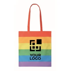 Gift Campaign Borsa in cotone personalizzata con motivo arcobaleno 200 g/m2 Rainbow></noscript> Shopper In Cotone Personalizzate