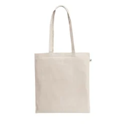 Gift Campaign Borsa in cotone riciclato e poliestere con manici lunghi 150 g/m2><noscript><img width=