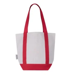 Gift Campaign Borsa in cotone riciclato con tasca esterna laterale></noscript> Shopper In Cotone Personalizzate