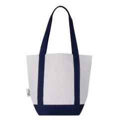 Gift Campaign Borsa in cotone riciclato con tasca esterna laterale></noscript> Shopper In Cotone Personalizzate