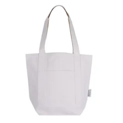Gift Campaign Borsa in cotone riciclato con tasca esterna laterale></noscript> Shopper In Cotone Personalizzate