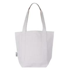 Gift Campaign Borsa in cotone riciclato con tasca esterna laterale></noscript> Shopper In Cotone Personalizzate