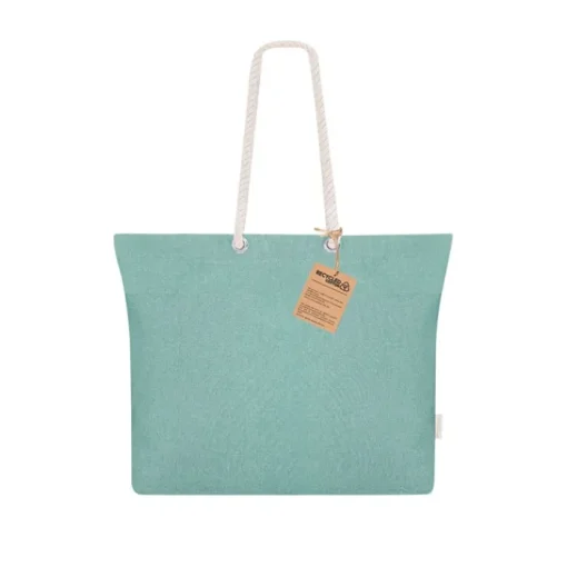 Gift Campaign Borsa in cotone riciclato con soffietto e manici in cotone 220 g/m2> Shopper In Cotone Personalizzate