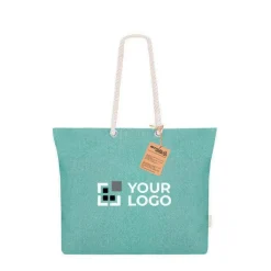 Gift Campaign Borsa in cotone riciclato con soffietto e manici in cotone 220 g/m2></noscript> Shopper In Cotone Personalizzate