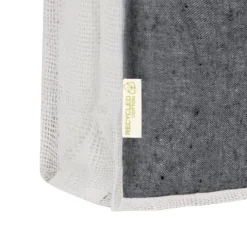 Gift Campaign Borsa in cotone riciclato e iuta con manici lunghi 140g/m2.></noscript> Borse Per La Spesa