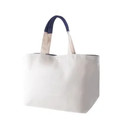 Gift Campaign Borsa in cotone riciclato con chiusura a scatto 280 g/m2> Borse Per La Spesa|Shopper In Cotone Personalizzate