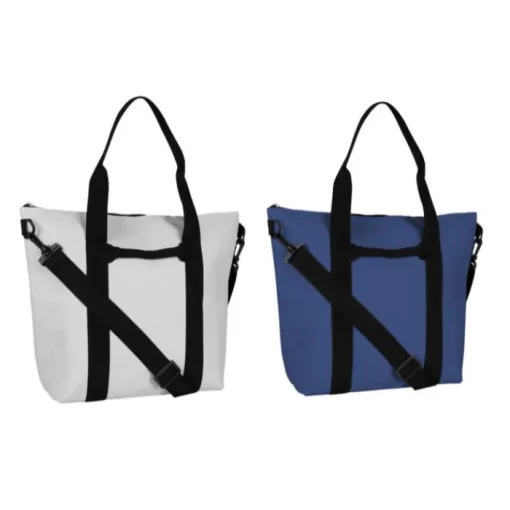 Gift Campaign Borsa in ecopelle morbida al tatto con doppio manico nero> Borse Da Palestra