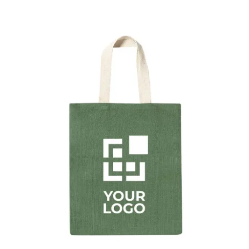 Gift Campaign Borsa in juta personalizzata con manici in cotone 240 g/m2 Juco Colors> Borse In Juta