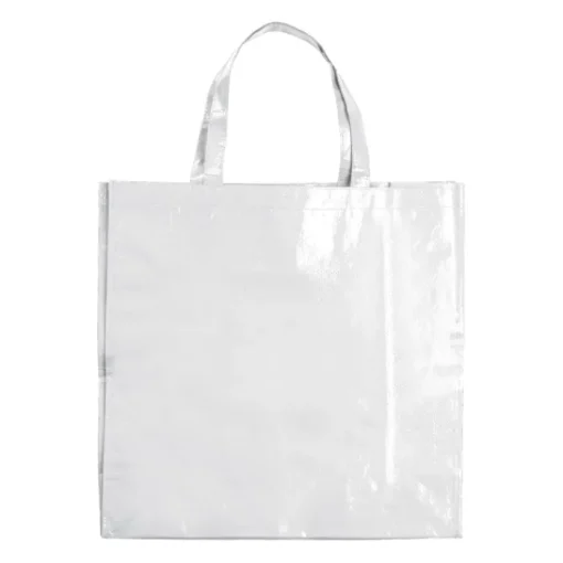 Gift Campaign Borsa in tessuto PP lucido con manici lunghi 50 cm e peso massimo 10kg> Shopper Tnt