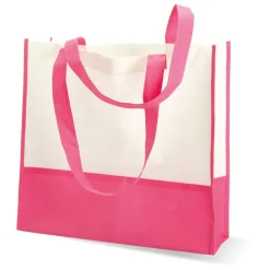 Gift Campaign Borsa in TNT personalizzata con fondo e manici colorati 80 g/m2 Vibe></noscript> Shopper Tnt|Borse Di Tela Personalizzate