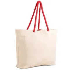 Gift Campaign Borsa mare in tela grande con manici a cordoncino da 220 g/m2> Borse Di Tela Personalizzate