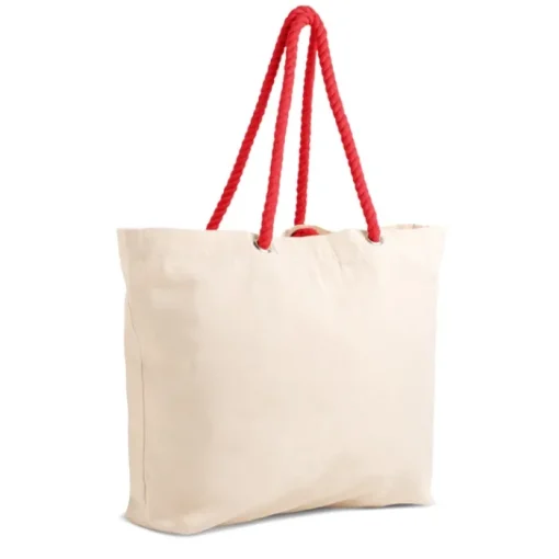 Gift Campaign Borsa mare in tela grande con manici a cordoncino da 220 g/m2> Borse Di Tela Personalizzate