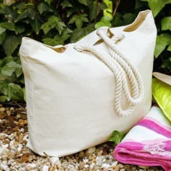 Gift Campaign Borsa mare in tela grande con manici a cordoncino da 220 g/m2></noscript> Borse Di Tela Personalizzate