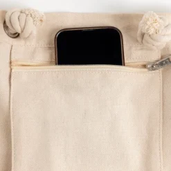 Gift Campaign Borsa mare in tela grande con manici a cordoncino da 220 g/m2></noscript> Borse Di Tela Personalizzate