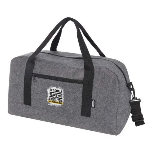 Gift Campaign Borsa multiuso in feltro riciclato di qualità con cinghie> Borse Da Viaggio