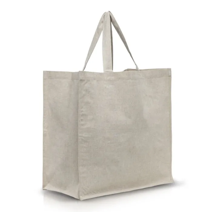 Gift Campaign Borsa multiuso in resistente cotone riciclato di alta qualità da 180 g/m2> Shopper In Cotone Personalizzate