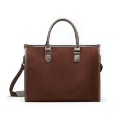 Gift Campaign Borsa pc personalizzata elegante con logo finiture in ottone 15” Sophisticase> Borse Porta Pc