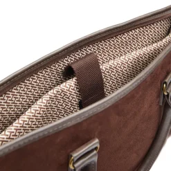 Gift Campaign Borsa pc personalizzata elegante con logo finiture in ottone 15” Sophisticase></noscript> Borse Porta Pc