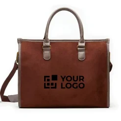Gift Campaign Borsa pc personalizzata elegante con logo finiture in ottone 15” Sophisticase></noscript> Borse Porta Pc