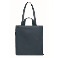 Gift Campaign Borsa per la spesa con tasca laterale in poli cotone riciclato 380g/m²></noscript> Shopper In Cotone Personalizzate|Borse Per La Spesa