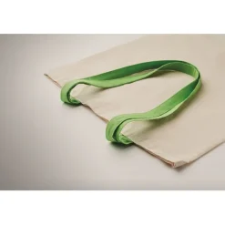Gift Campaign Borsa per la spesa in cotone da 140 gr/m² con manici lunghi colorati></noscript> Shopper In Cotone Personalizzate