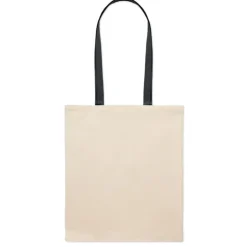 Gift Campaign Borsa per la spesa in cotone da 140 gr/m² con manici lunghi colorati></noscript> Shopper In Cotone Personalizzate