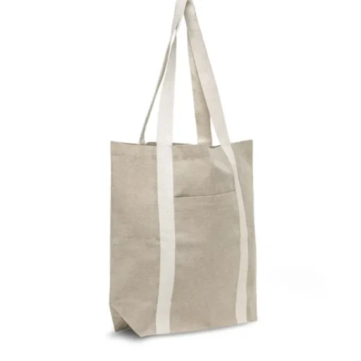 Gift Campaign Borsa per la spesa personalizzata in cotone riciclato 310 g/m2> Shopper In Cotone Personalizzate
