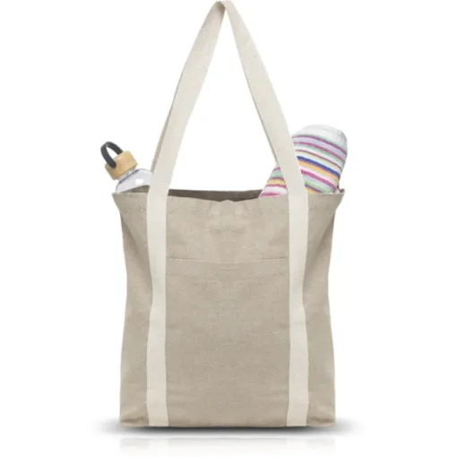 Gift Campaign Borsa per la spesa personalizzata in cotone riciclato 310 g/m2> Shopper In Cotone Personalizzate