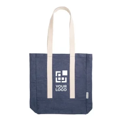 Gift Campaign Borsa personalizzata in denim 300g/m2 con tasca interna e manici lunghi></noscript> Borse Di Tela Personalizzate
