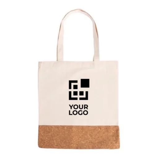 Gift Campaign Borsa personalizzata in twill di cotone e sughero 160 g/m2 Corizza> Tote Bag Personalizzate|Shopper In Cotone Personalizzate