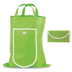 Gift Campaign Borsa pieghevole in non woven con chiusura in velcro 80 g/m2></noscript> Borse Per La Spesa