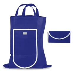 Gift Campaign Borsa pieghevole in non woven con chiusura in velcro 80 g/m2></noscript> Borse Per La Spesa
