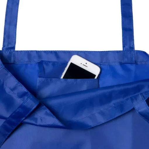 Gift Campaign Borsa pieghevole in rPET plastica riciclate ideale da portare ovunque 50g/m2> Borse Per La Spesa